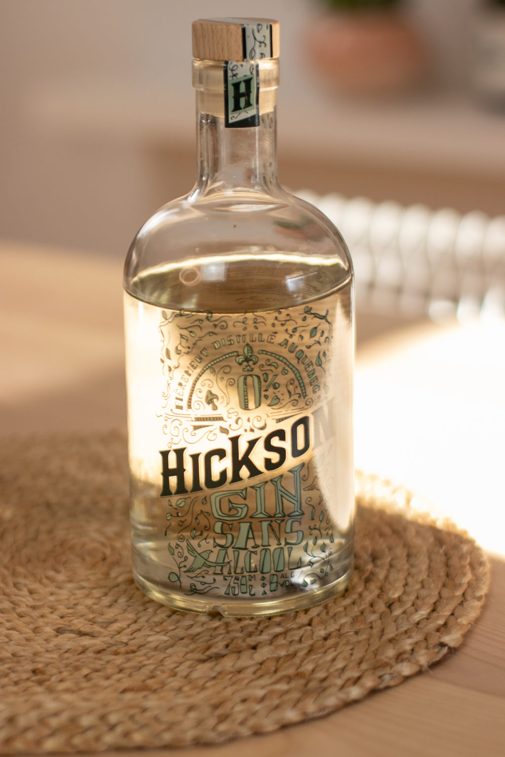 Gin sans alcool Hickson