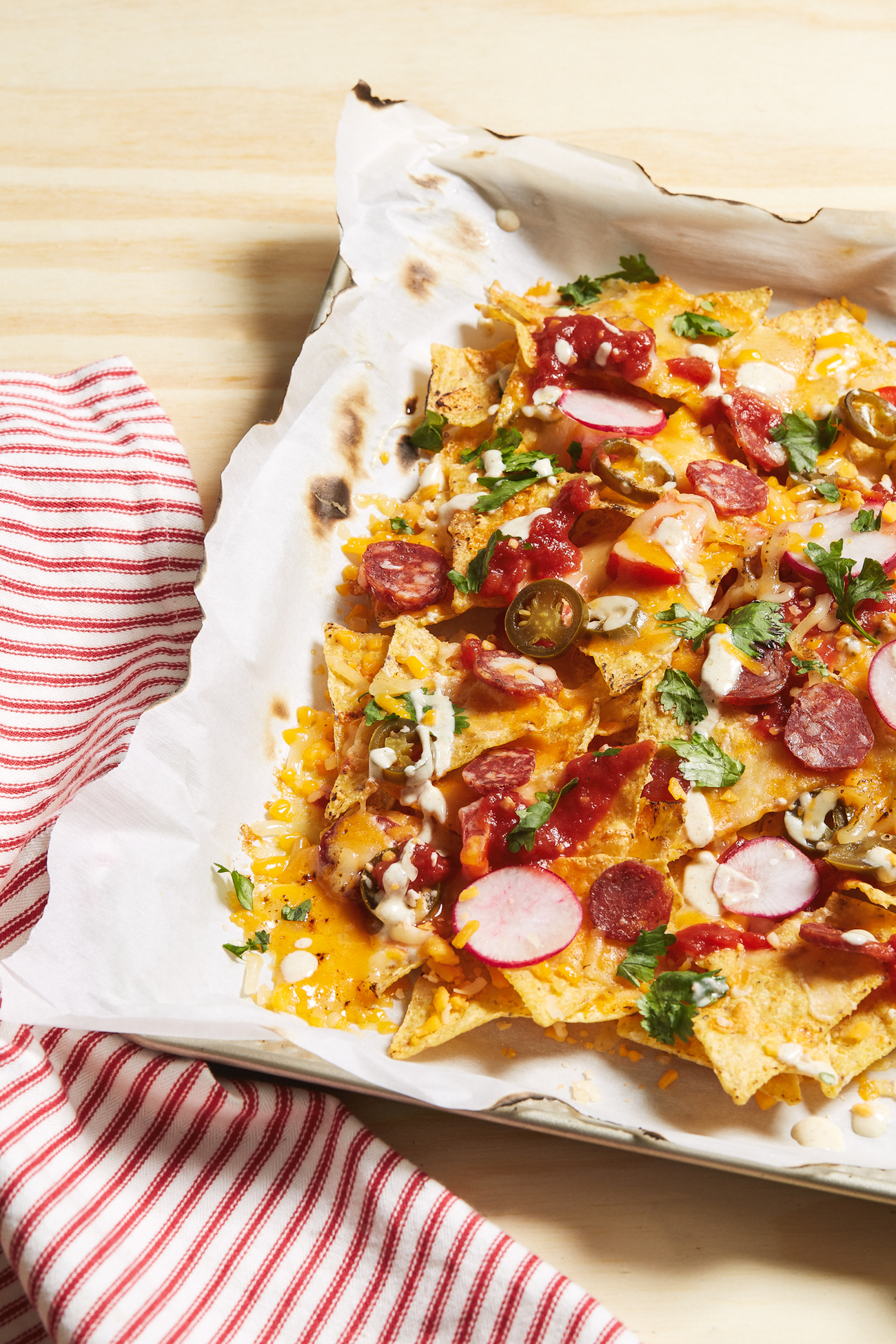 Nachos au Saucisson Tex Mex