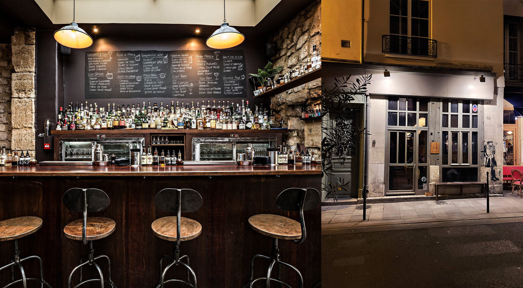 Les meilleurs bars à cocktail de Paris 1 ou 2 Cocktails