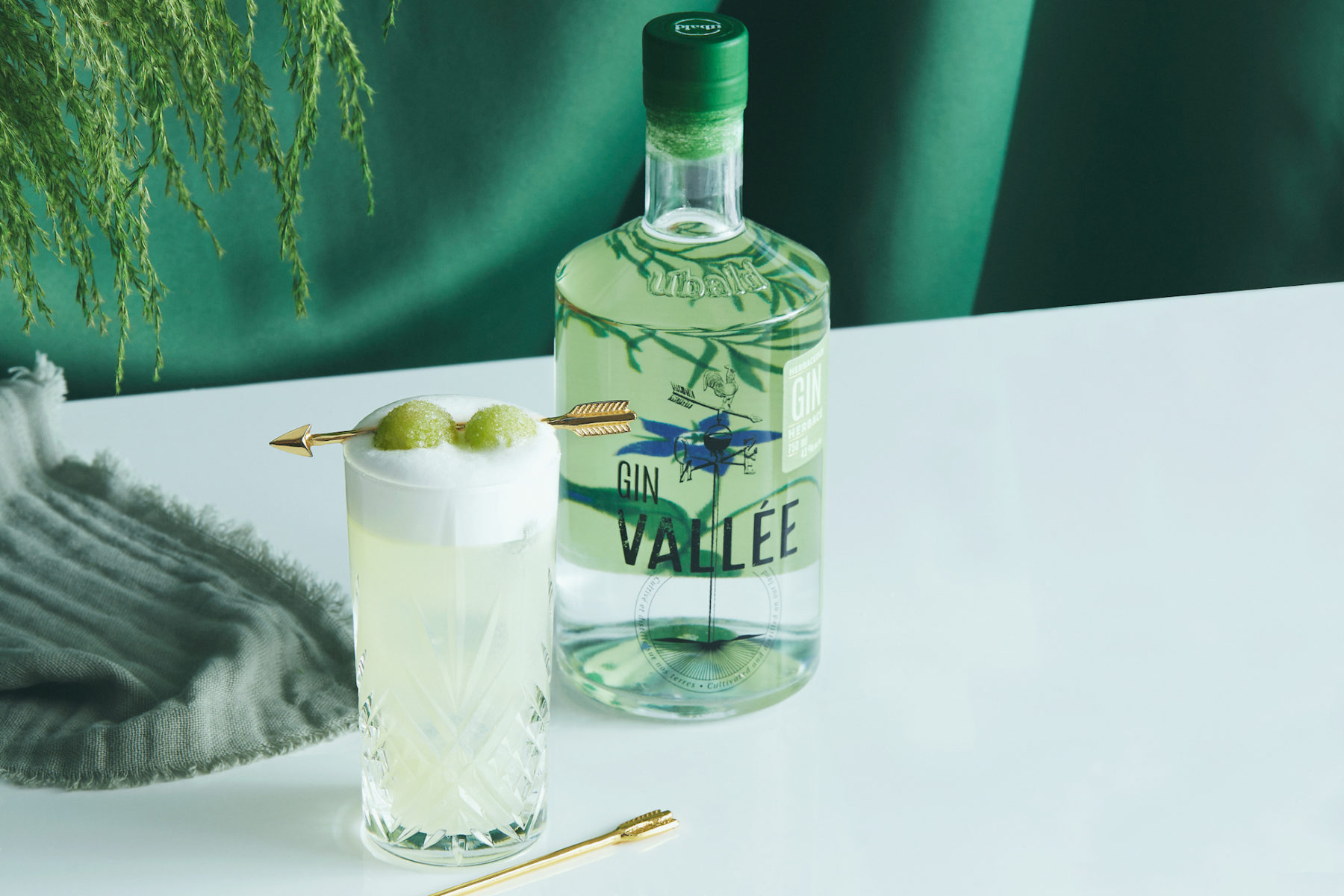 Sour Gin et Raisin Vert - 1 ou 2 Cocktails